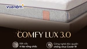 Đánh giá chi tiết nệm Comfy Lux 3.0 từ A-Z: Ưu và nhược điểm