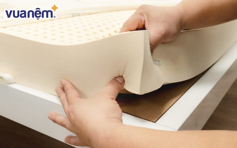 Biểu phí cắt đệm cao su tại Vua Nệm