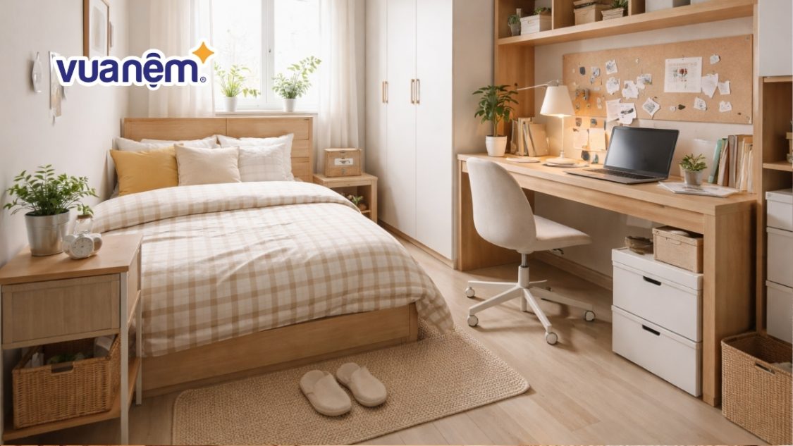 Decor phòng ngủ 10m2: 20+ Mẫu thiết kế đẹp mắt, ấn tượng