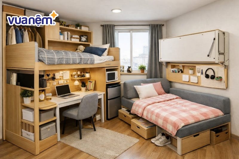 Ưu tiên nội thất thông minh, tích hợp đa năng