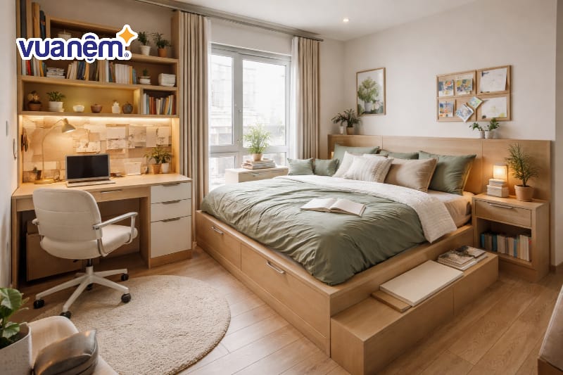 Giường ngủ giật cấp