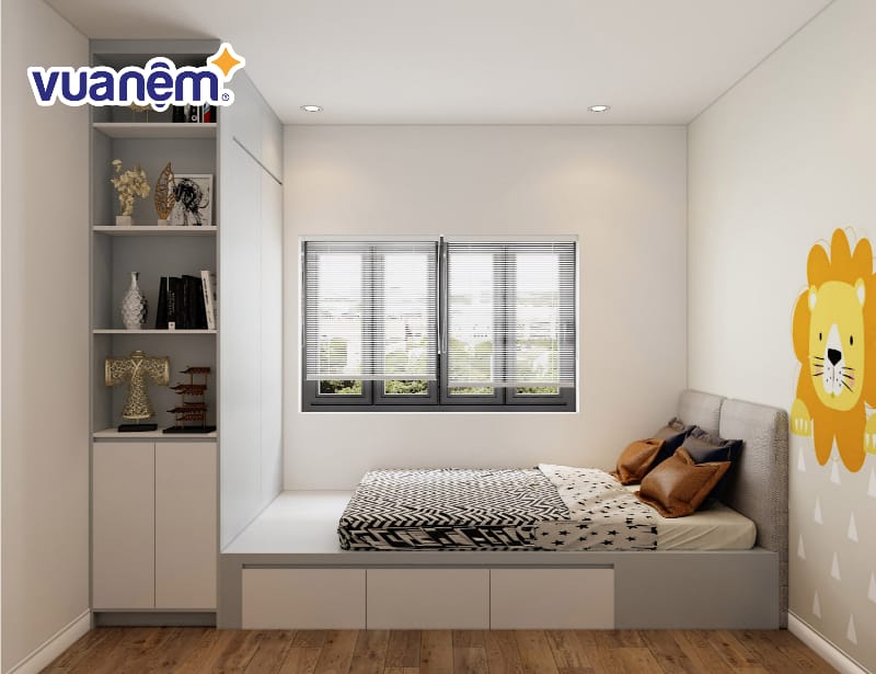 Cách đánh lừa thị giác cho phòng ngủ hiệu quả