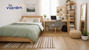 Decor phòng ngủ 15m2: 20+ Mẫu thiết kế tiện nghi, ấn tượng