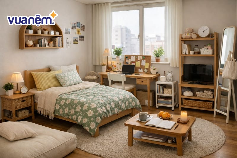 Trang trí phong cách Hàn Quốc hiện đại