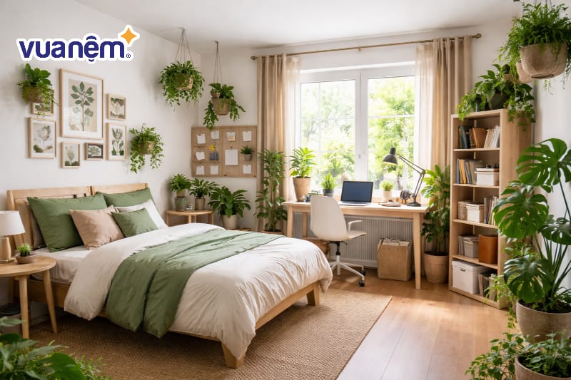 Mẫu decor không gian xanh
