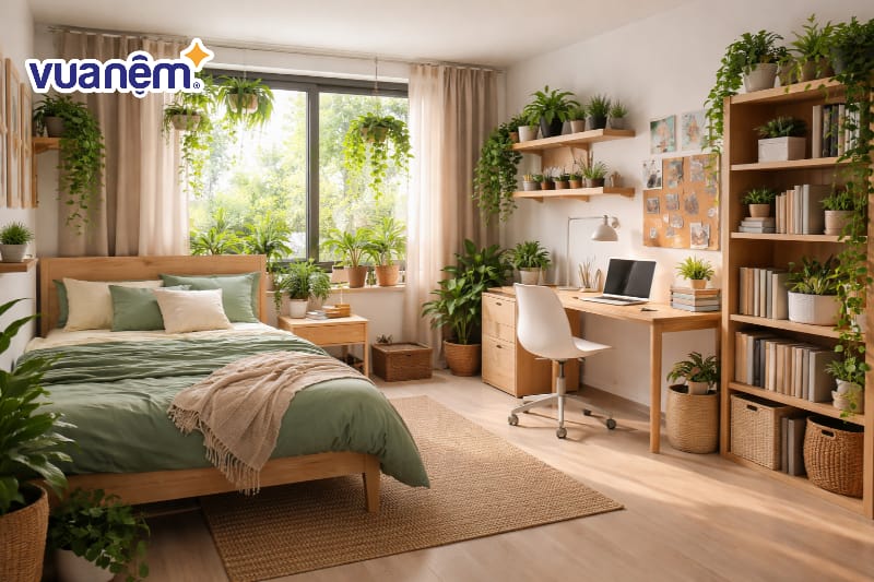 Mẫu decor không gian xanh