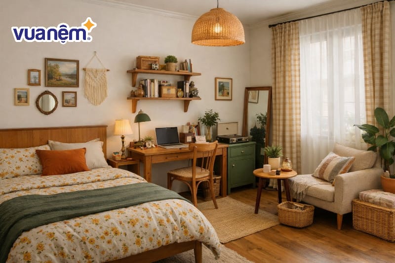 Mẫu decor phong cách Vintage