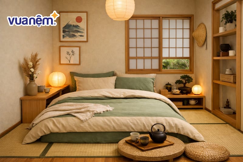 Decor theo phong cách tối giản Nhật Bản
