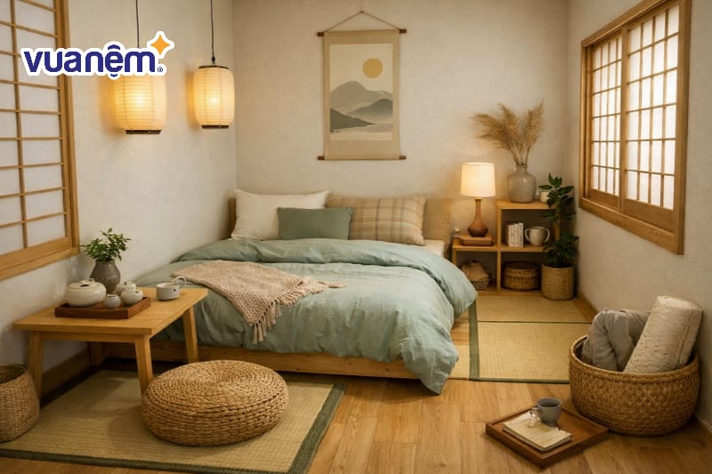 Decor theo phong cách tối giản Nhật Bản