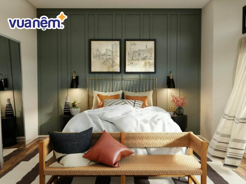 Mẹo đơn giản giúp “ăn gian” diện tích phòng ngủ 4m2