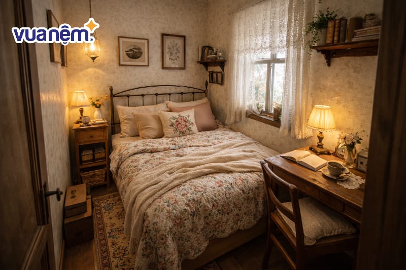 Thiết kế với phong cách Vintage cổ điển