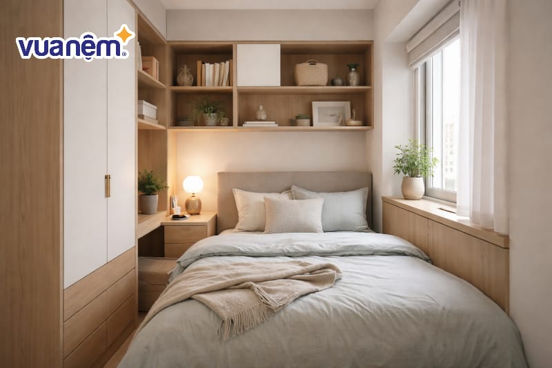 Mẫu nội thất âm tường thông minh