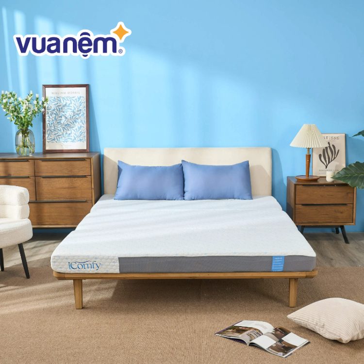 Mẫu đệm gấp cho phòng ngủ 5m2