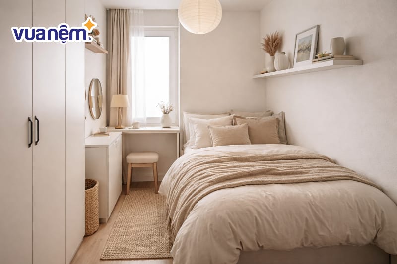 “Ăn gian” không gian với tone màu đơn sắc