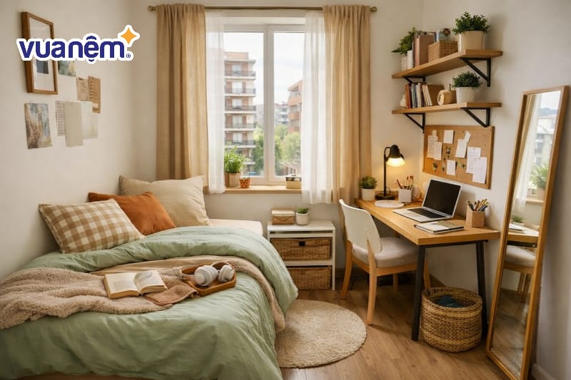 Tận dụng ánh sáng tự nhiên từ cửa sổ lớn