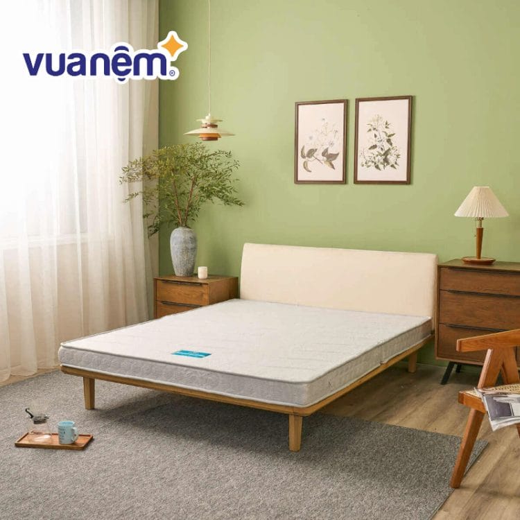 Nệm gấp, chăn ga là nội thất không thể thiếu cho phòng ngủ 3m2