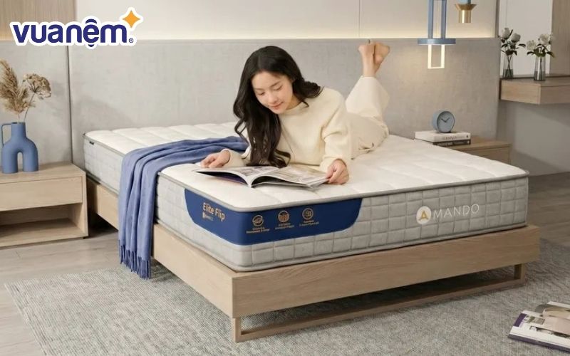 Nệm cho bà bầu Amando Elite Flip