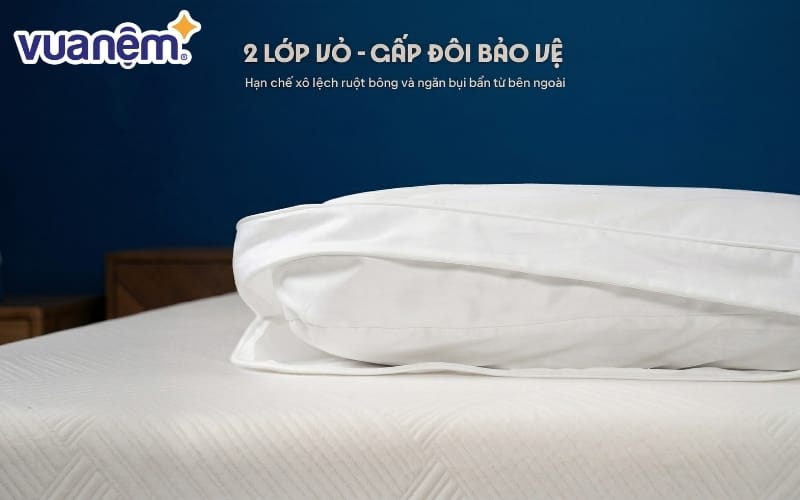 review goi bong amando kapok premium 10