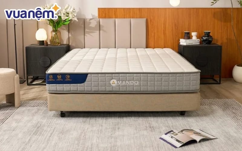 Review nệm lò xo Amando Elite Flip: “Mua 1 được 2" với thiết kế lật mặt thông minh