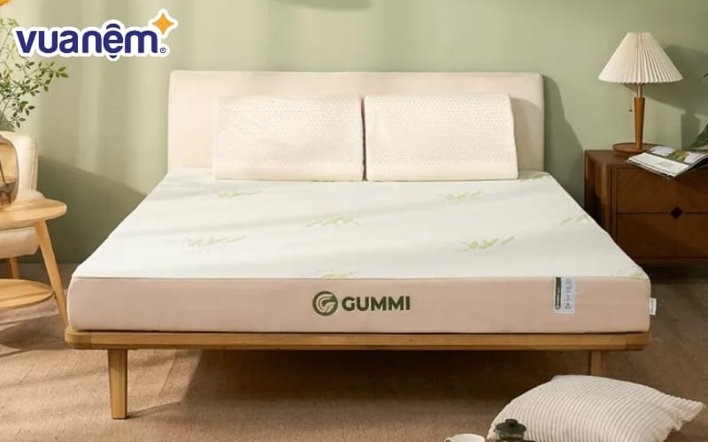 Đánh giá chi tiết nệm cao su đa tầng thế hệ mới Gummi hybrid giá tiết kiệm