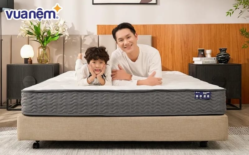 Cảm giác nằm êm nhưng không quá lún