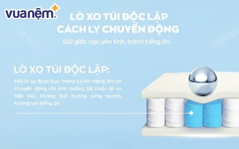 Trở mình dễ chịu, độ rung lắc được kiểm soát khá tốt