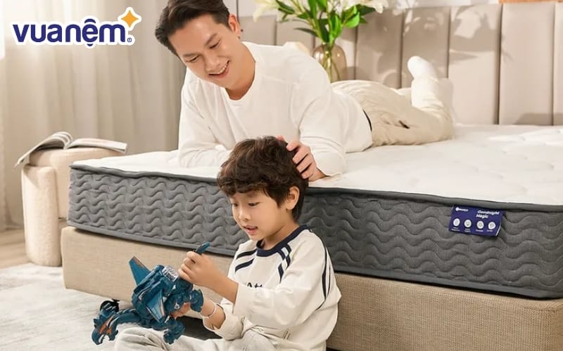 Review nệm lò xo Amando Goodnight Magic cho người trẻ: Rẻ, đẹp và tối ưu không gian