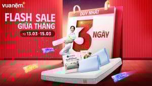 Flashsale giữa tháng tại Vua Nệm