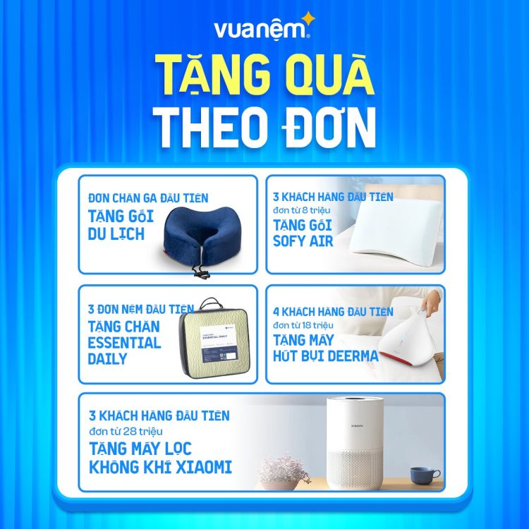 Quà tặng theo giá trị đơn hàng