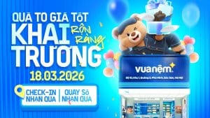 Vua Nệm Khai Trương Cửa Hàng 10, Khu 1, Đường 2, Phú Minh, Sóc Sơn, Hà Nội