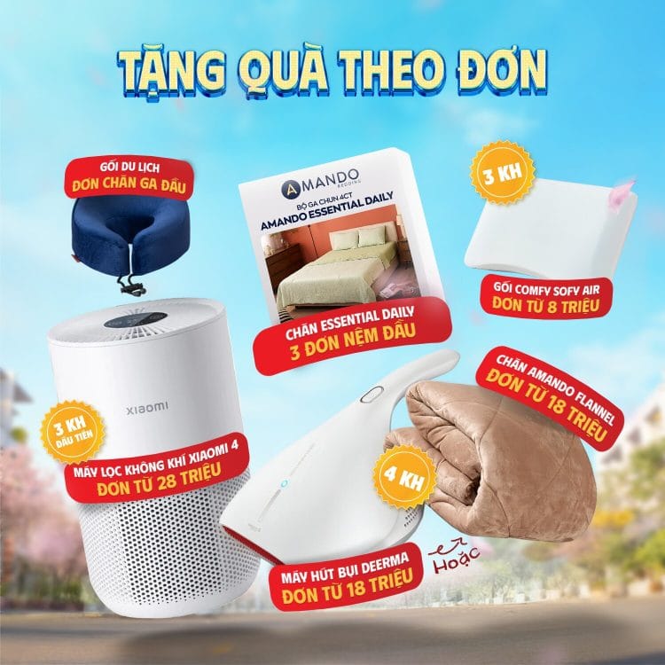 Quà tặng theo giá trị đơn hàng