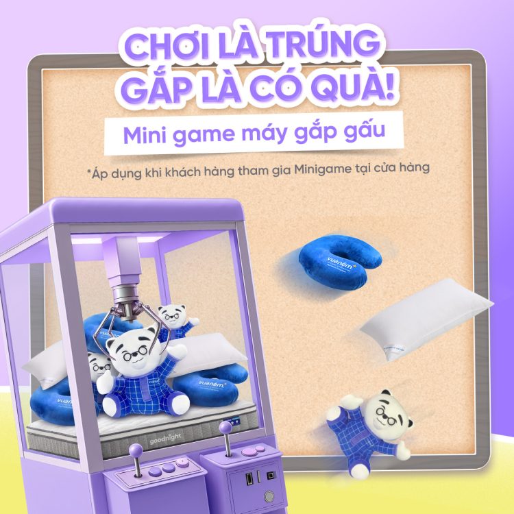 Minigame gắp gấu