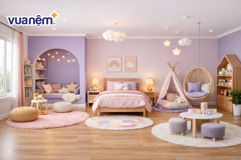 Thiết kế góc đọc sách và thư giãn riêng biệt