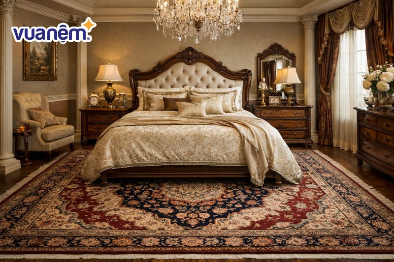  Thảm trải sàn khổ lớn họa tiết Ba Tư