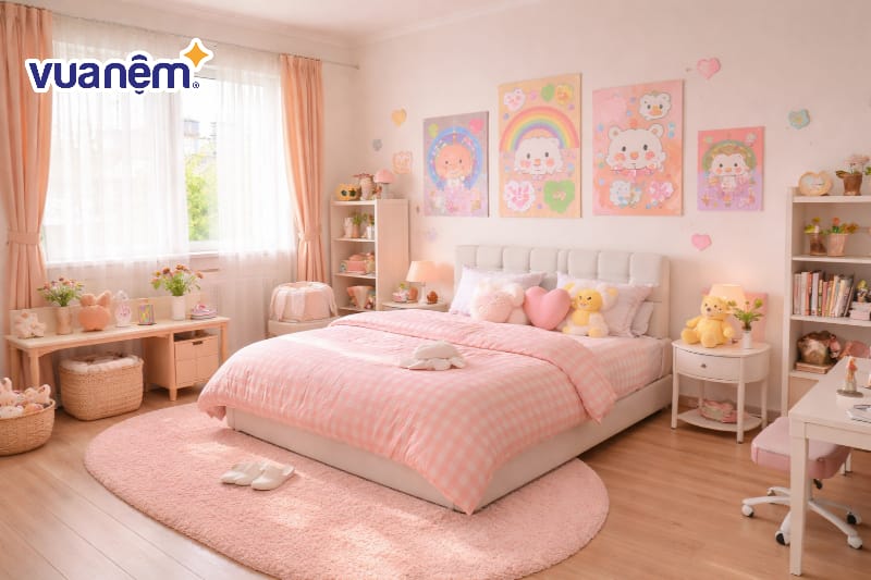 Treo tranh, poster họa tiết đáng yêu