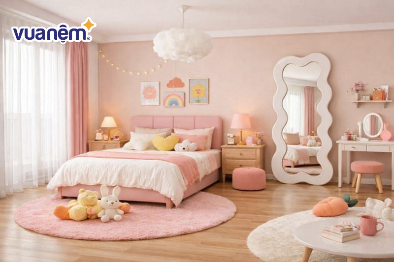 Sử dụng gương lượn sóng Hàn Quốc