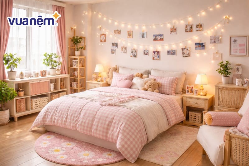 Trang trí bằng dây kẹp ảnh handmade