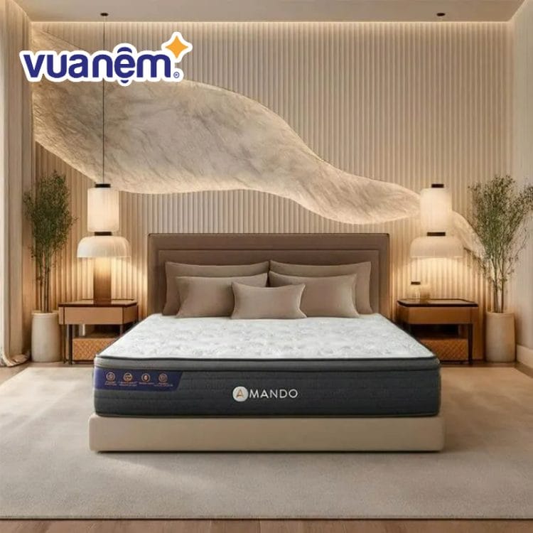 Chăn ga gối nệm họa tiết đơn giản cho phòng ngủ