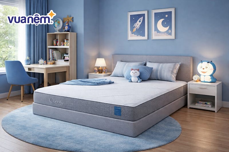 Sử dụng đèn ngủ 3D hình Doremon