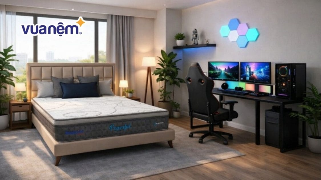 Decor phòng ngủ gaming: 10+ ý tưởng trang trí ngầu, độc đáo