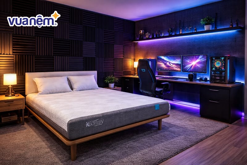 Sử dụng tấm ốp tường tiêu âm