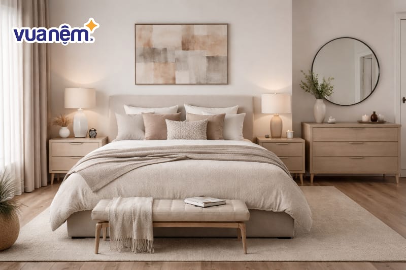 Phối màu theo quy tắc trung tính