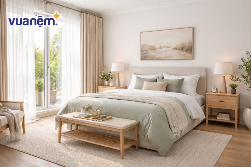 Tận dụng ánh sáng tự nhiên với rèm cửa hai lớp