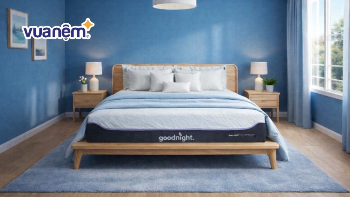 Gợi ý 10 cách decor phòng ngủ màu xanh dương chill, đẹp mắt