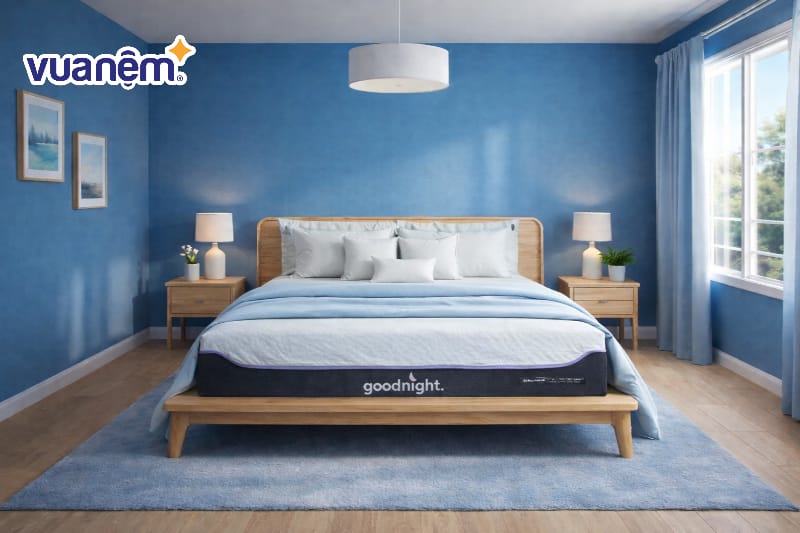 Tạo điểm nhấn với bộ ga gối màu xanh Pastel