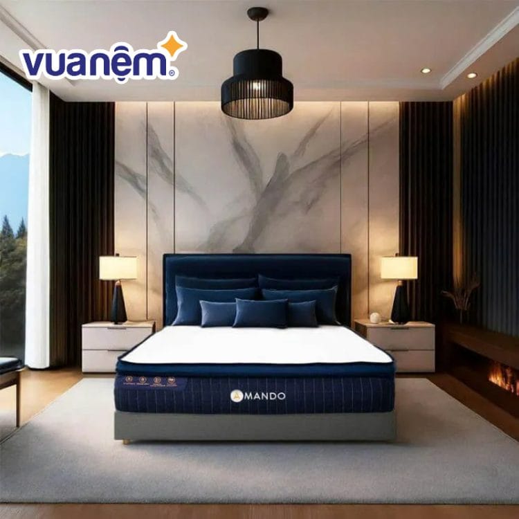 Những món đồ cần thiết cho phòng ngủ màu xanh dương