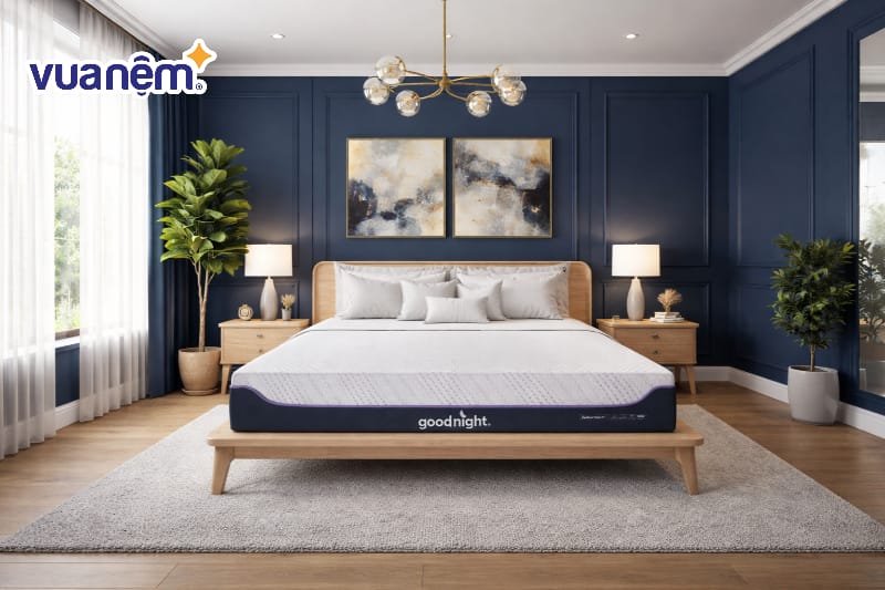 Điểm nhấn với xanh Navy sang trọng