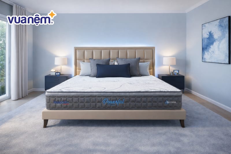 Decor với ánh sáng đèn LED xanh dương