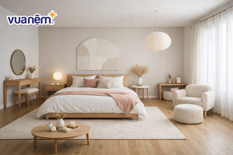 Decor phòng ngủ phong cách Minimalism
