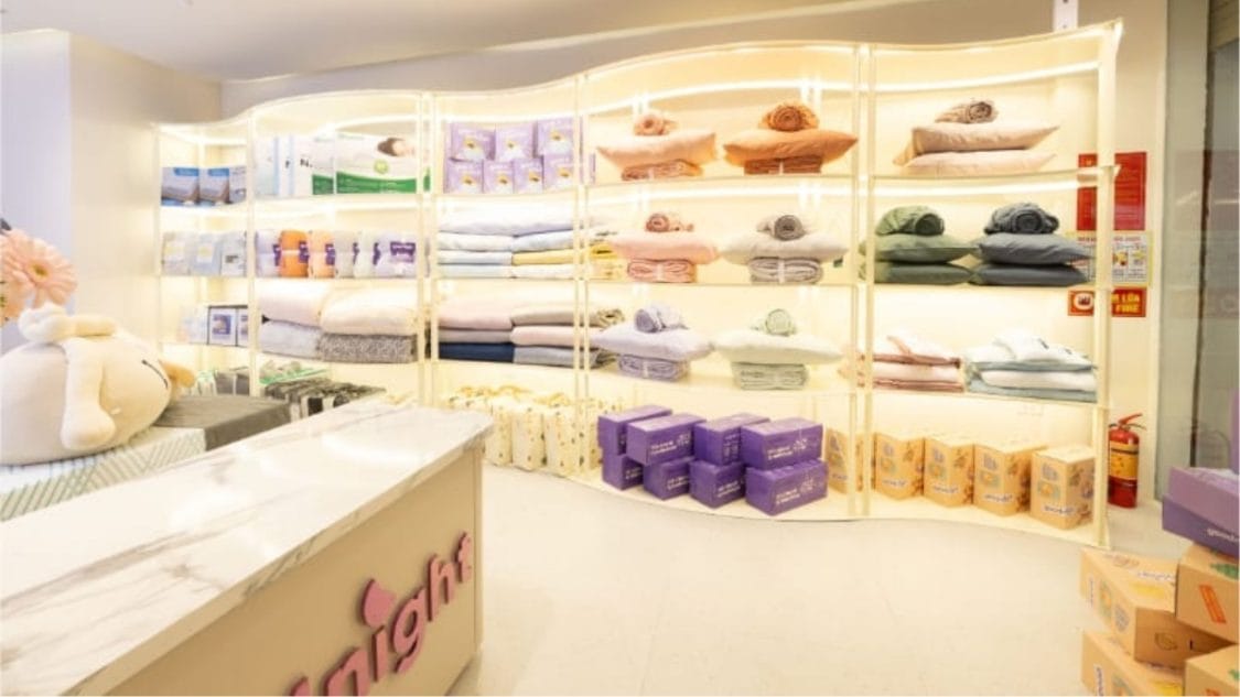 Goodnight khai trương cửa hàng tại tầng 3 TTTM Lotte Tây Hồ